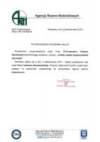 AGENCJA REZERW MATERIAŁOWYCH 2016